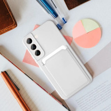 Riff Card series Silicone back case for Samsung Galaxy S23 Plus White