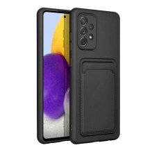 „Riff Card“ serijos silikoninis galinis dėklas, skirtas „Xiaomi Redmi 12C“, juodas „Riff Card“ serijos silikoninis galinis dėklas, skirtas „Xiaomi Redmi 12C“, juodas