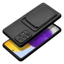 „Riff Card“ serijos silikoninis galinis dėklas, skirtas „Xiaomi Redmi 12C“, juodas „Riff Card“ serijos silikoninis galinis dėklas, skirtas „Xiaomi Redmi 12C“, juodas