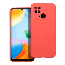 „Riff“ silikoninis dėklas, skirtas „Xiaomi Redmi 10C Peach“ „Riff“ silikoninis dėklas, skirtas „Xiaomi Redmi 10C Peach“