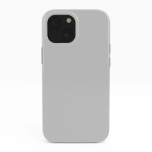 Riff Slim &amp; Soft Silicone Soft Back Cover Case for Apple iPhone 11 (6,1") Light Grey