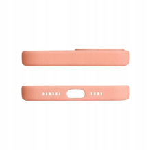 Riff Flower design silicone back case for Apple iPhone 12 Pro Max Pink