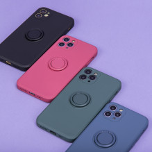 Aukštos kokybės pirštų laikiklis, skirtas Apple iPhone 12, juodas