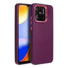 „Riff Frame“ serijos silikoninis galinis dėklas, skirtas „Xiaomi Redmi 10C“, violetinis „Riff Frame“ serijos silikoninis galinis dėklas, skirtas „Xiaomi Redmi 10C“, violetinis