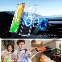 Riff Mag cover back case for Samsung Galaxy S26 Ultra S948 Transparent Riff Mag cover back case for Samsung Galaxy S26 Ultra S948 Transparent