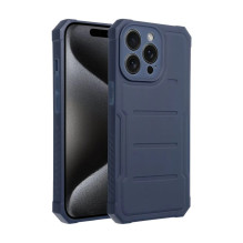 „Riff Heavy Duty“ minkštas TPU dėklas, skirtas Apple iPhone 15 Pro Max, mėlynas „Riff Heavy Duty“ minkštas TPU dėklas, skirtas Apple iPhone 15 Pro Max, mėlynas
