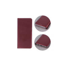 HQ Smart Magnetic Case for Xiaomi 11T 5G / 11T Pro 5G Burgundy