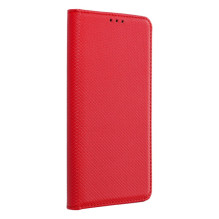 „TakeMe“ išmanusis magnetinis dėklas be segtuko, „Samsung Galaxy A33 5G“ (A336B), raudonas „TakeMe“ išmanusis magnetinis dėklas be segtuko, „Samsung Galaxy A33 5G“ (A336B), raudonas