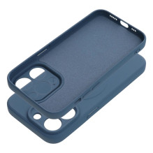 „Riff Magsafe“ silikoninis dėklas, skirtas „Apple iPhone 14 Plus“, mėlynas „Riff Magsafe“ silikoninis dėklas, skirtas „Apple iPhone 14 Plus“, mėlynas