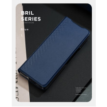 „Dux Ducis Bril“ serijos magnetinis knygų dėklas, skirtas „Samsung Galaxy Z Fold 4 F936B“, mėlynas „Dux Ducis Bril“ serijos magnetinis knygų dėklas, skirtas „Samsung Galaxy Z Fold 4 F936B“, mėlynas