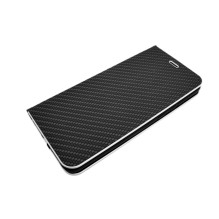 Vennus Flip Case for Samsung J4 2018 J400 Carbon Black