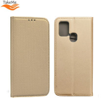 „TakeMe“ išmanusis magnetinis dėklas be segtuko „Samsung Galaxy XCover 5“ (G525F), auksinis „TakeMe“ išmanusis magnetinis dėklas be segtuko „Samsung Galaxy XCover 5“ (G525F), auksinis