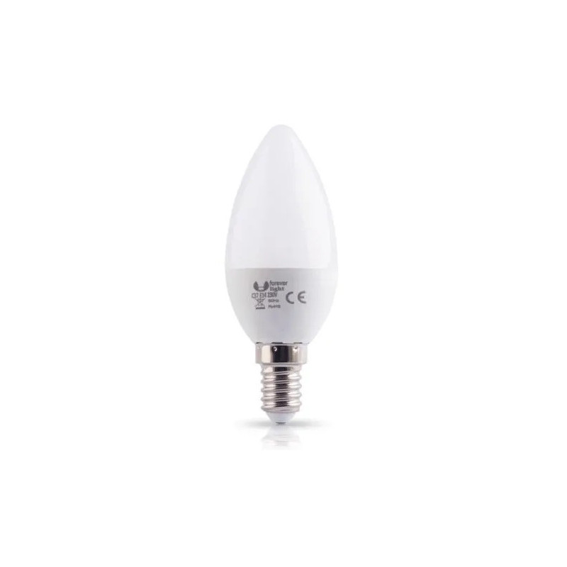 Bulb LED C37 E14 7W 230V 4500K