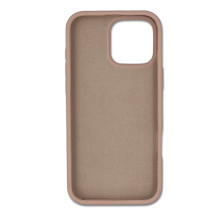 Riff Slim Soft Silicone Soft Back Cover Case for Apple iPhone 16 Pro Powder pink