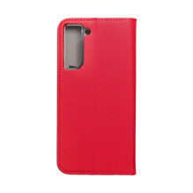 „TakeMe“ išmanusis magnetinis dėklas be segtuko, „Samsung Galaxy Xcover 6 Pro“ (G736U), raudonas „TakeMe“ išmanusis magnetinis dėklas be segtuko, „Samsung Galaxy Xcover 6 Pro“ (G736U), raudonas