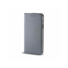 HQ Smart Magnet Book Case for Samsung Galaxy G388 Xcover 3 Steel