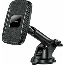 Hoco CA75 car holder for windshield / board with inductive charging 15W Black Hoco CA75 car holder for windshield / board with inductive charging 15W Black