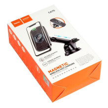 Hoco CA75 car holder for windshield / board with inductive charging 15W Black
