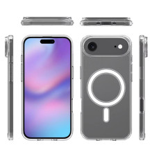 Riff Magsafe ultra thin silicone back case for Apple iPhone Air Transparent