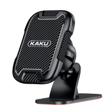 iKAKU KSC-426B automobilio lipnios juostos magnetinis laikiklis su 360 laipsnių pasukimu, juodas