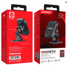 iKAKU KSC-426B Car Adhesive Tapes Magnetic Universal Mount with 360 Degree Rotation Black
