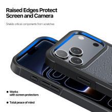 Dux Ducis Shld back case iPhone 17 Pro Contour pattern Dux Ducis Shld back case iPhone 17 Pro Contour pattern
