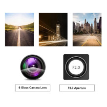 „Riff Full HD“ automobilio vaizdo įrašymo įrenginys su G jutikliu, 3 kameromis ir galinio vaizdo LCD ekranu, 4 colių, ju