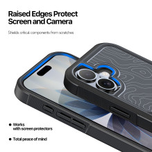 Dux Ducis Shld back case iPhone 17 Contour pattern