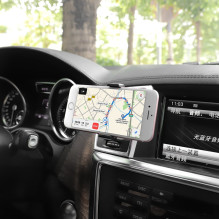 Hoco CA38 Mini Car Air Vent Grill Holder for any Smartphone with screen 3.5-6 inches Black