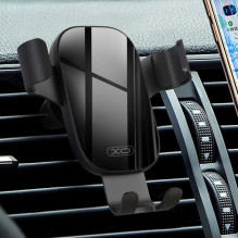 XO C37 Gravity Universal Car Air Vent Automatic Fixation Holder for Smartphone (4.5-7.6'') Black