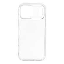 Riff 2mm Clear back case for iPhone 17 Pro Max with camera protection