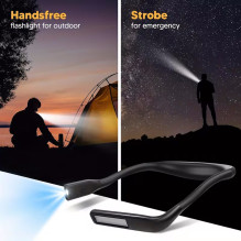 Riff GH-8 Universal Rechargeable LED Reading Light Hobby Desk Lamp 3 Lighting Modes 2000mAh Battery Black Riff GH-8 Universal Rechargeable LED Reading Light Hobby Desk Lamp 3 Lighting Modes 2000mAh Battery Black