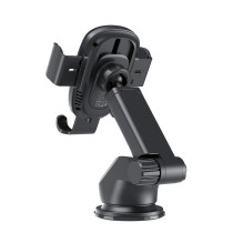 Choetech T203-F Car holder with wireless 15W charger Black Choetech T203-F Car holder with wireless 15W charger Black