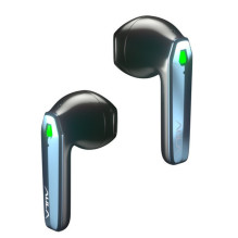 Aula F101 TWS belaidės Hi-Fi žaidimų stereo ausinės / Bluetooth 5.0 / HD mikrofonas / įkrovimo dėklas / juodos