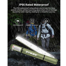 ZTARX A86 Waterproof Inflatable Professional RGB LED Tube Light 339LM + Air Pump / Solar Charger / Power Bank IP66 4000m