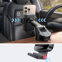 Joyroom JRZS241S car mount with inductive charger for dashboard 15W Joyroom JRZS241S car mount with inductive charger for dashboard 15W