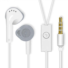 Samsung EHS61ASFWE universal Stereo 3.5mm Headset with Cable 1.2m Microphone / White