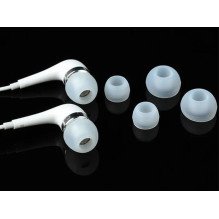 Silicone Replacement Ear Pads for Vacuum Headphones 2 Pairs of Sizes L 15mm S 10mm Transparent Silicone Replacement Ear Pads for Vacuum Headphones 2 Pairs of Sizes L 15mm S 10mm Transparent