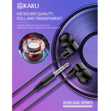 iKAKU KSC-310 Universal Lightweight HiFi In-Ear Headphones 3.5mm with Microphone 1.2m White iKAKU KSC-310 Universal Lightweight HiFi In-Ear Headphones 3.5mm with Microphone 1.2m White