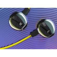 iKaku KSC-379 universalios lengvos HiFi į ausis įdedamos ausinės, 3,5 mm, su mikrofonu, 1,2 m, geltonos iKaku KSC-379 universalios lengvos HiFi į ausis įdedamos ausinės, 3,5 mm, su mikrofonu, 1,2 m, geltonos
