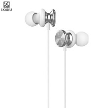 iKaku KSC-402 Universal Lightweight HiFi In-Ear Headphones 3.5mm with Microphone 1.2m White iKaku KSC-402 Universal Lightweight HiFi In-Ear Headphones 3.5mm with Microphone 1.2m White