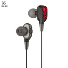 iKAKU KSC-398 universalios lengvos HiFi į ausis įdedamos ausinės su 3,5 mm mikrofonu, 1,2 m, juodos iKAKU KSC-398 universalios lengvos HiFi į ausis įdedamos ausinės su 3,5 mm mikrofonu, 1,2 m, juodos