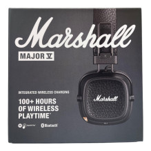 Marshall Major V On-Ear Bluetooth Headphone Black Marshall Major V On-Ear Bluetooth Headphone Black