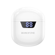Borofone BW05 Pure tone TWS 5.1 BT Headset with Master-slave techn. 4h long-lasting bat. life White