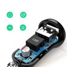 Ugreen UGRE-8750 car charger with 2x USB 24W 4.8 A (2x 2.4 A) Black Ugreen UGRE-8750 car charger with 2x USB 24W 4.8 A (2x 2.4 A) Black