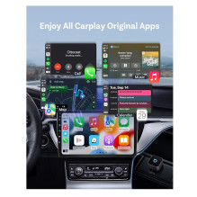 Ottocast T3 Mini Pot Wireless CarPlay and Android Auto adapter Black