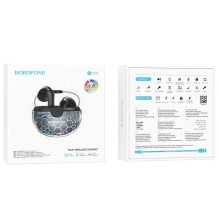 Borofone BW15 TRUE Bluetooth handsfree TWS Black