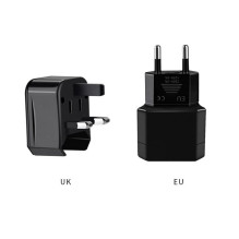 Riff Travel Power Socket 3in1 Multi adapter UK 3-pin - Euro 2pin - US (USA) - Asian + Carrying case Riff Travel Power Socket 3in1 Multi adapter UK 3-pin - Euro 2pin - US (USA) - Asian + Carrying case