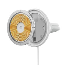 „Baseus CW01“ belaidis automobilinis įkroviklis su „MagSafe 15W“ laikikliu oro išleidimo angai + USB-A 25W