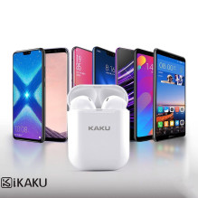 „iKaku KSC-503 Bluetooth TWS“ laisvų rankų įranga, balta